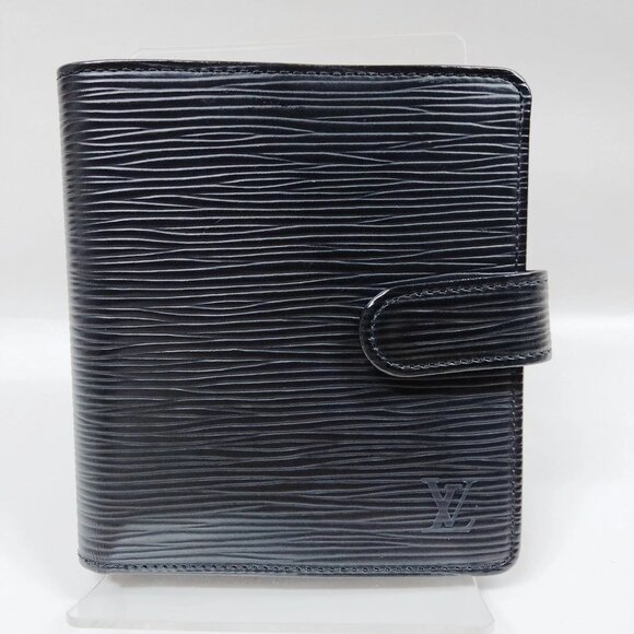 Louis Vuitton LV Wallet Black Epi 220-081825 - Picture 1 of 9